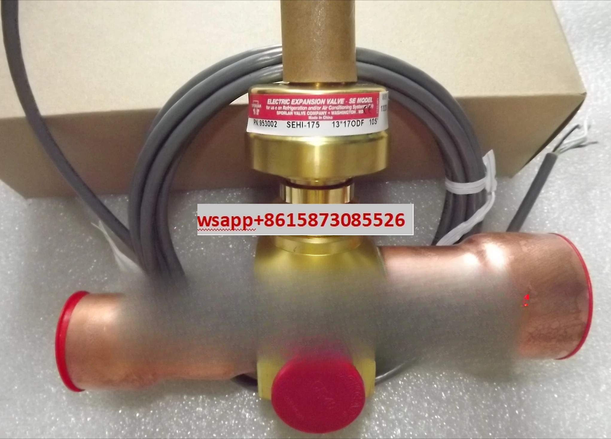 폴란드Sporlan 전팽창 밸브 SEHI-175-10-S 1-5/8 x 2-1/8 ODF 95300