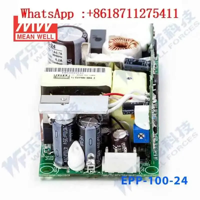 Mingwei EPP-100-24 전원공급장치 기판 PCB 베어 보드 DC PFC 전압 조정기 대만 100W 24V 4.2A