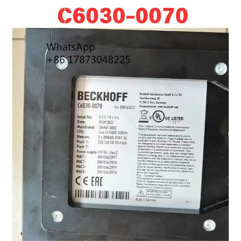 C6030-0070 PLC 기능 리퍼 OK