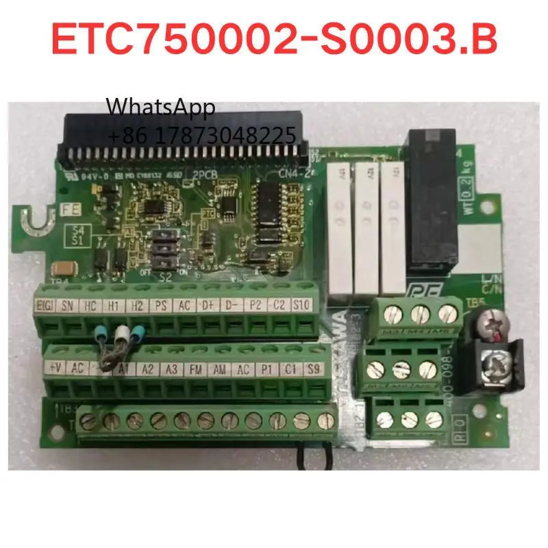 리퍼 Yaskawa CH700 주파수 변환기 마더보드 ETC 750002 -S0003. B 단자대 750020 . 신규 좋은 기능