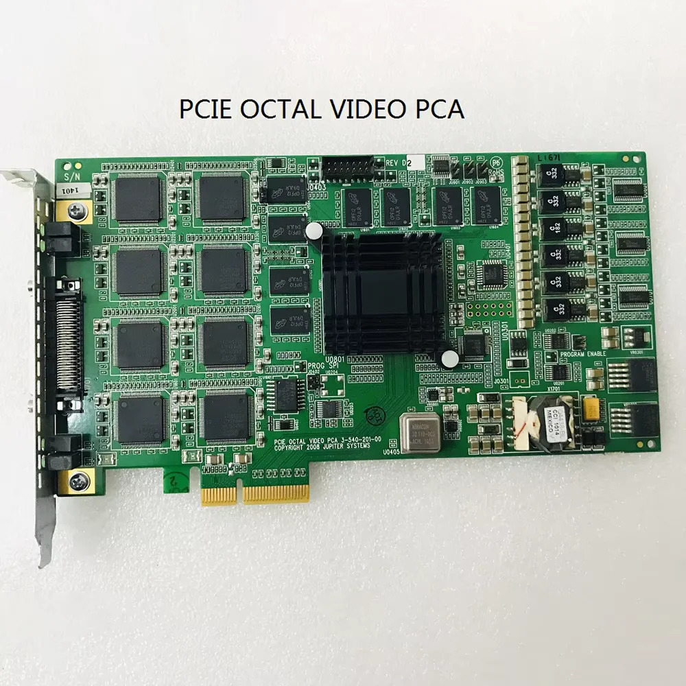 그래픽 카드 PCIE OCTAL 비디오 PCA 40-201-00