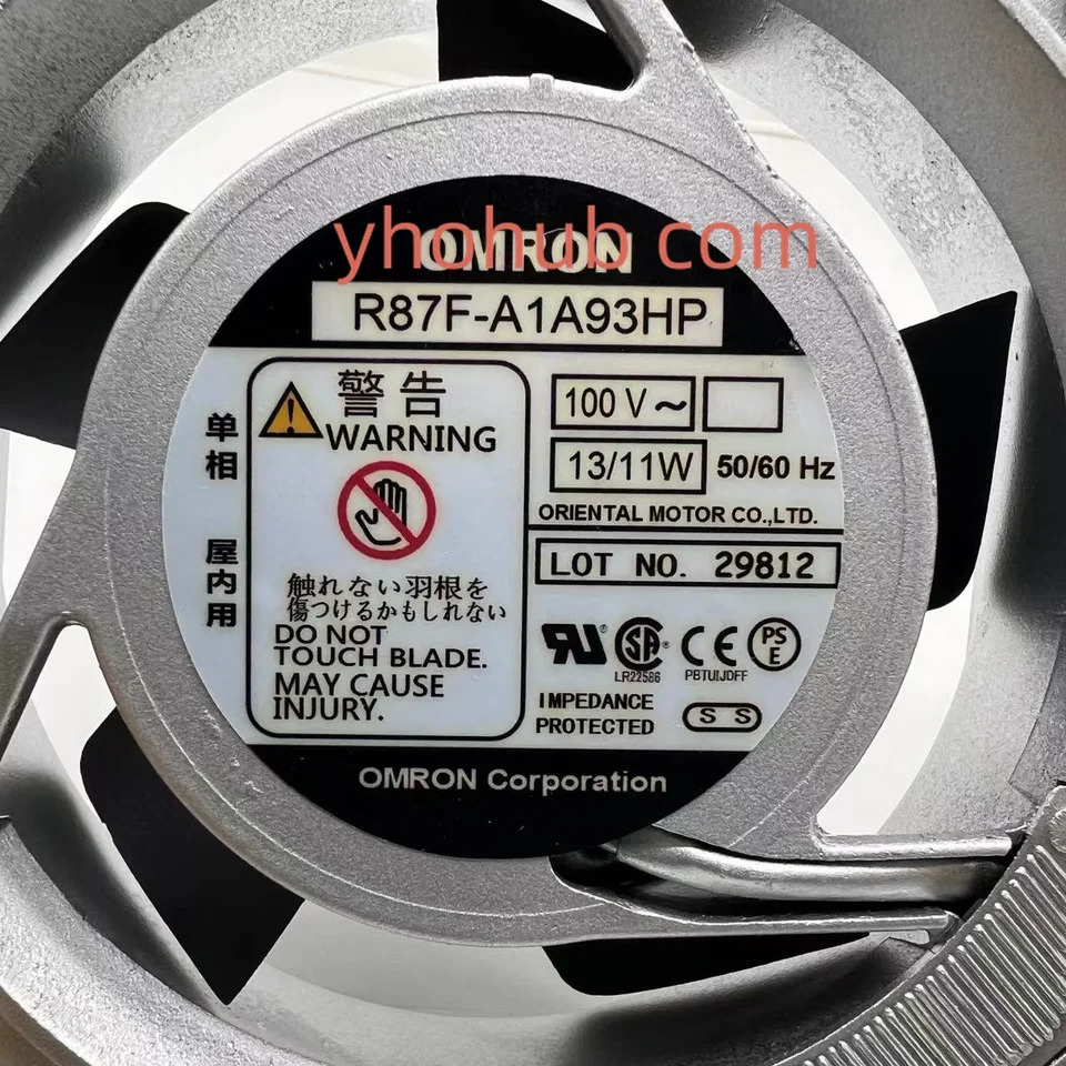 R87F-A1A93hp호환 서버 냉각팬 AC 100V 92x92x25mm