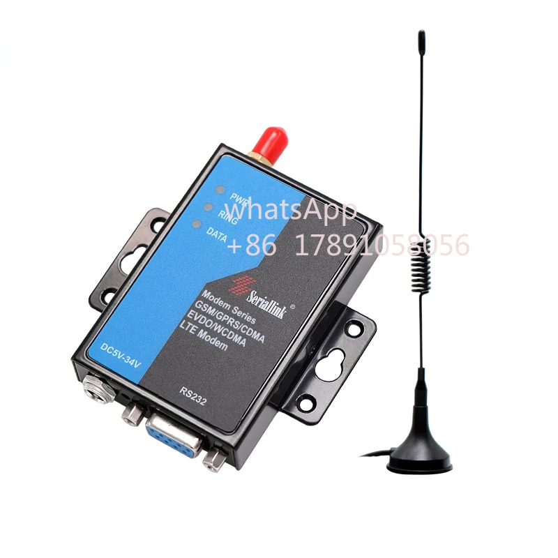 디지털 입력 GSM 데이터 리시버 RS232 to 셀룰러 Gsm Ip 모뎀 Pos