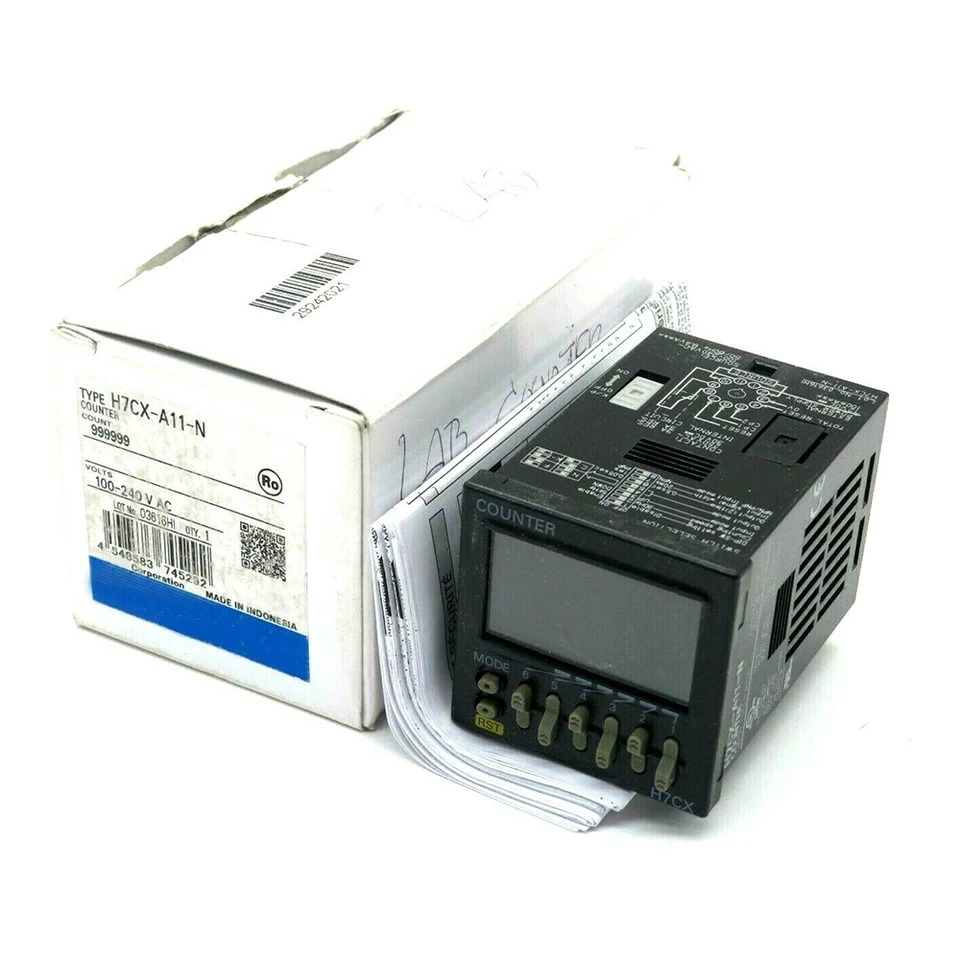 OMRON H7CX-A11-N H5CX-A11-N H7CX-A-N H5CX-A-N H7CC-A11 카운트 릴레이 디지털 디스플레이 카운터 100-240V AC 50Hz 60Hz