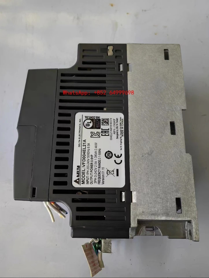 리퍼 델타 인버터 작동 기능 OK VFD004EL21A 0.4kW 0.5hp호환