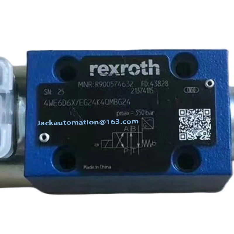 REXROTH 전자기 방향 밸브 4WE6D6X EG24K4QMBG24 4WE6D62 R900574632