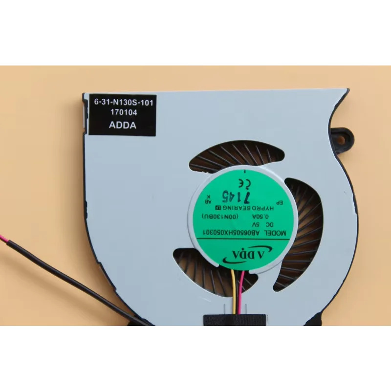 ADDA 서버 냉각팬 AB06505HX050301 DC 5V 0.28A 3 선