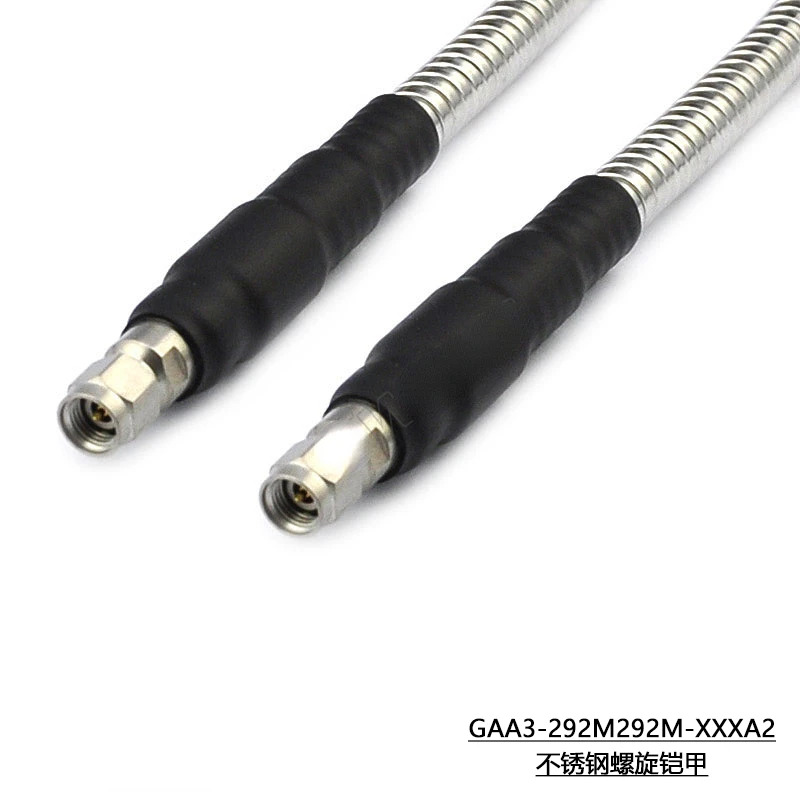 2.92mm 수-2.92mm 수 저손실 케이블 205A 26.5G 아머드 GAA3