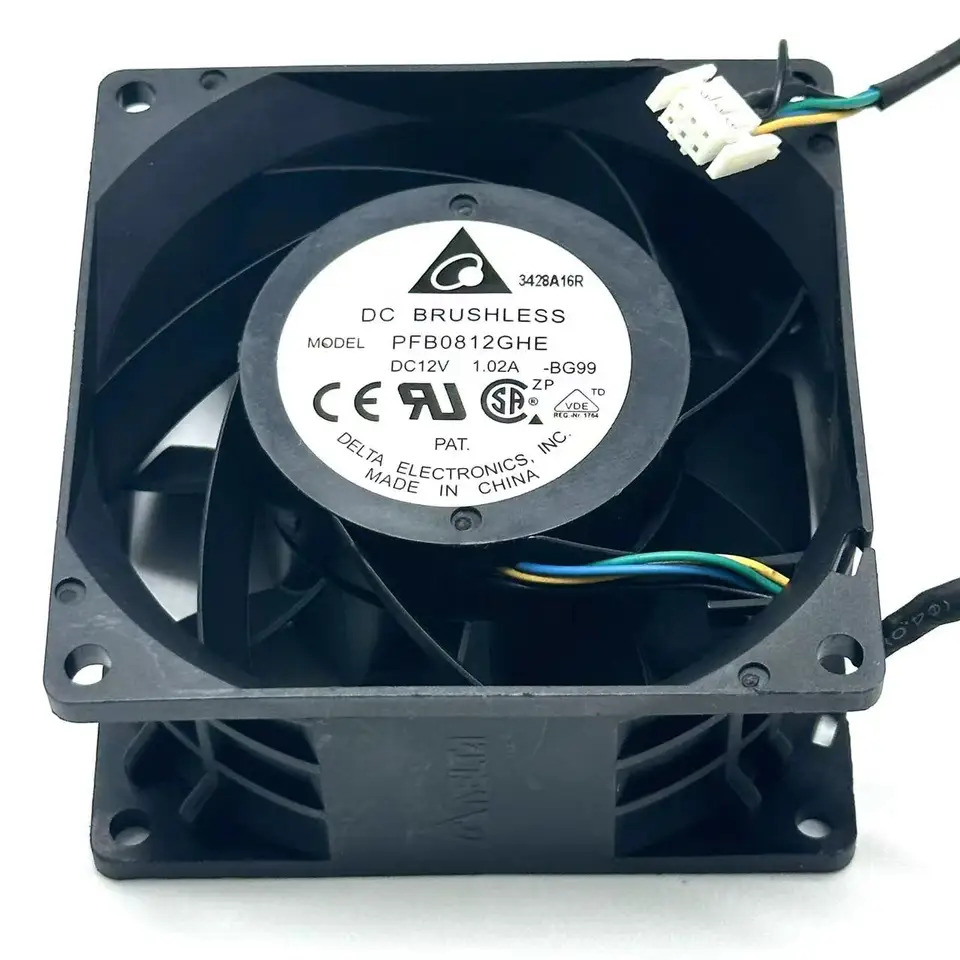 델타 전PFB0812GHE 서버 냉각팬 BG99 ML310e Gen8 V2 686749-001 DC 12V 1.02A 80x80x38mm
