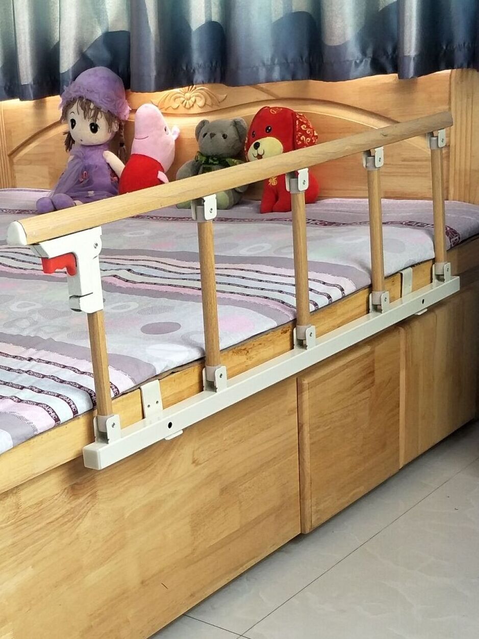 접이식 침대가이드 가드 침대안전바 침대난간 손잡이 지지대 사이드레일 - 상품 이미지