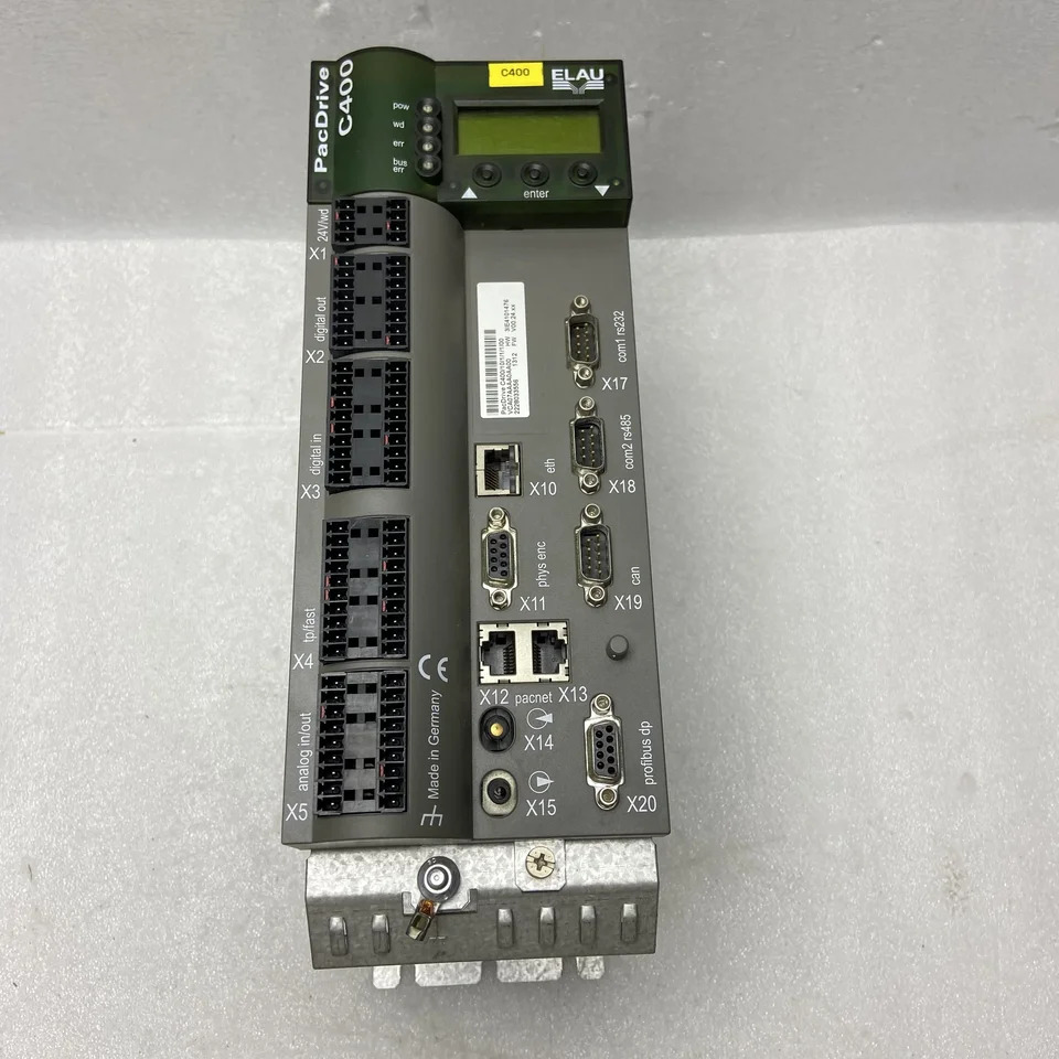 ELAU PACDRIVE 서보 드라이브 리퍼 사C400 A8 1 1/00 C4001