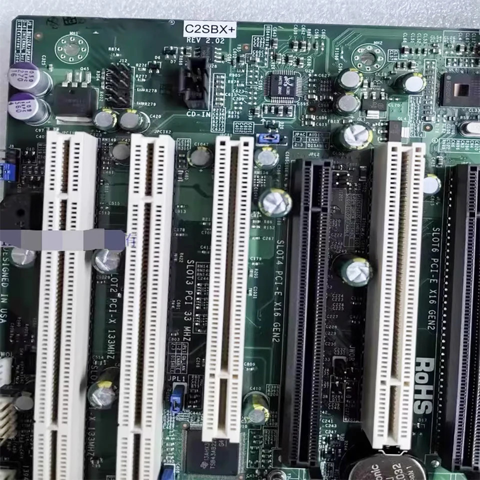 슈퍼마이크로 C2SBX REV.2.02 LGA775 워크스테이션 마더보드