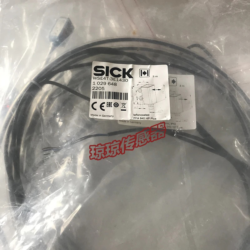 Sikschke 광전스위치 센서 WSE4T-3E1430 오리지널 WSE4T-3D1430 쌍