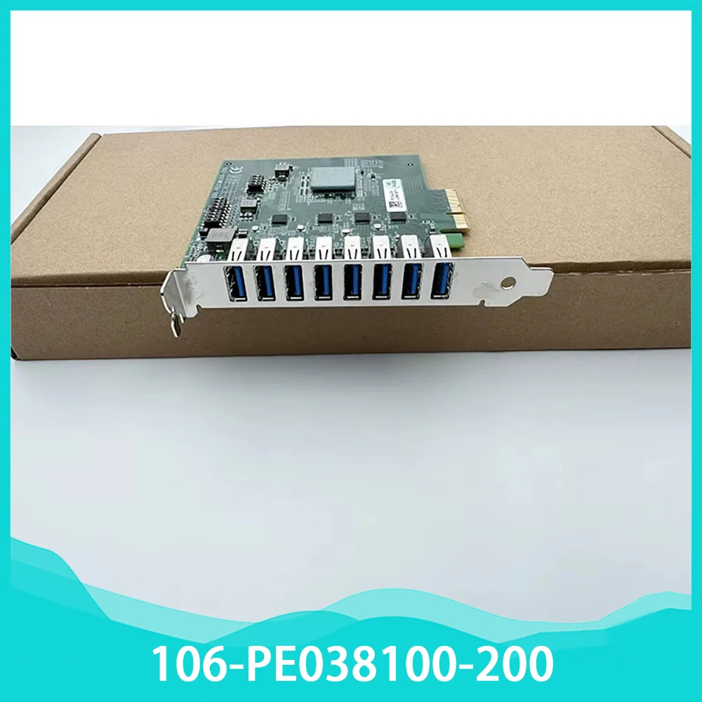 산업비전 카메라 카드 USB3.0 8포트 USB 수집 PCIE U381 106-PE 038100 -200