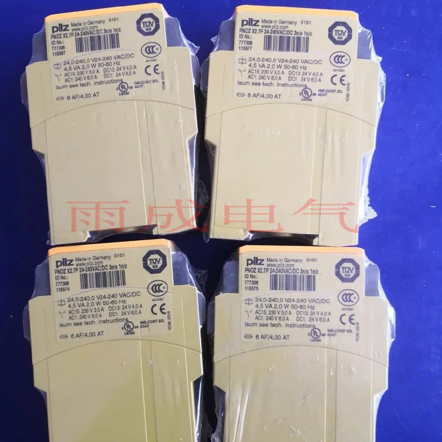 PILZ 안전 릴레이 777305 Pilz PNOZ X2.7P C 777306 787306 24V