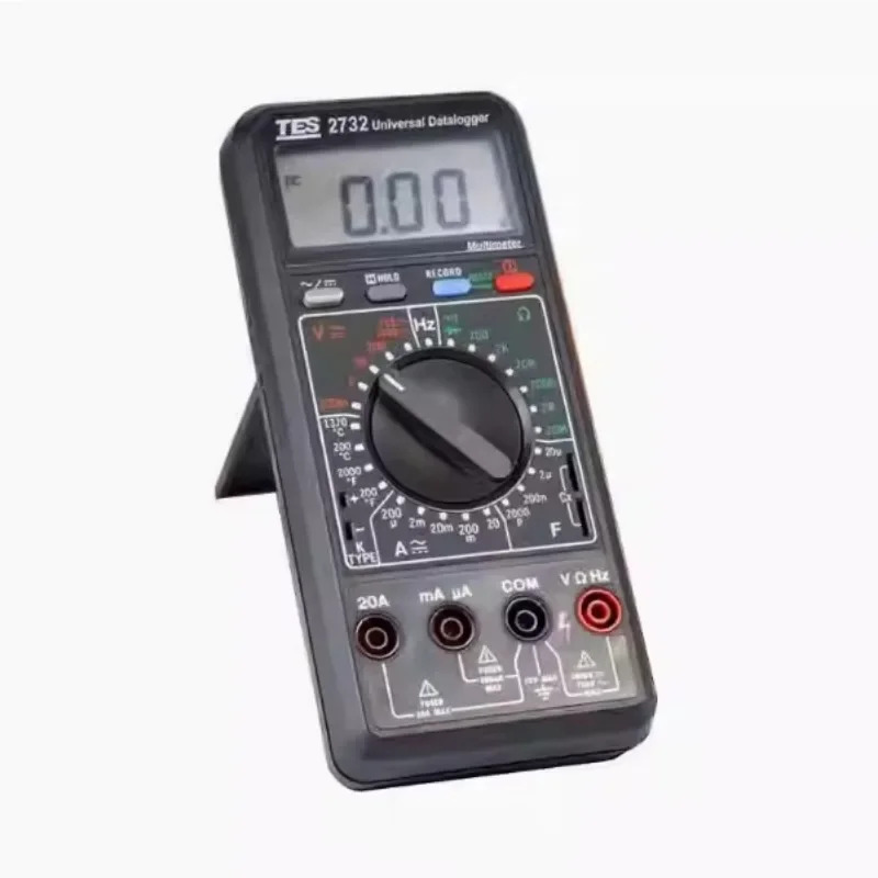 TES-2732A 고정밀 디지털 메모리 멀티미터는 컴퓨터 프로그래밍으로 제어 가능