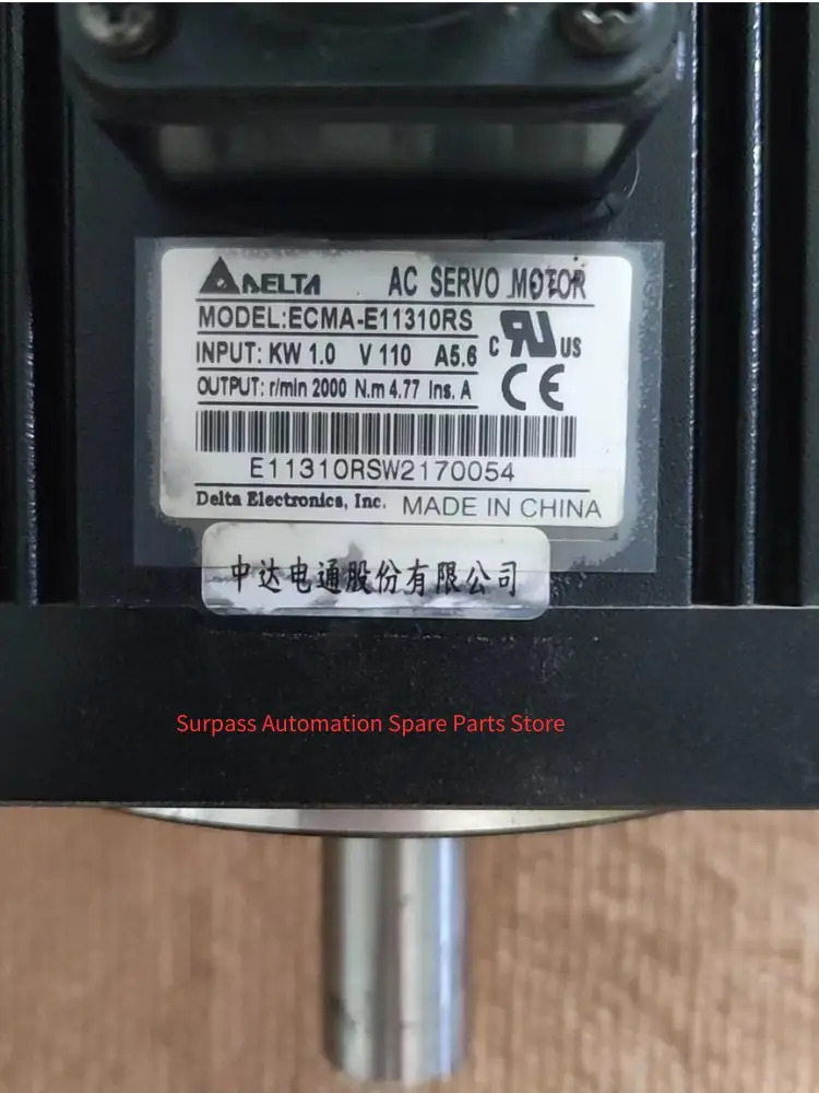 ECMA-E11310RS 리퍼 서보모터 1.0kW 기능 작동 OK