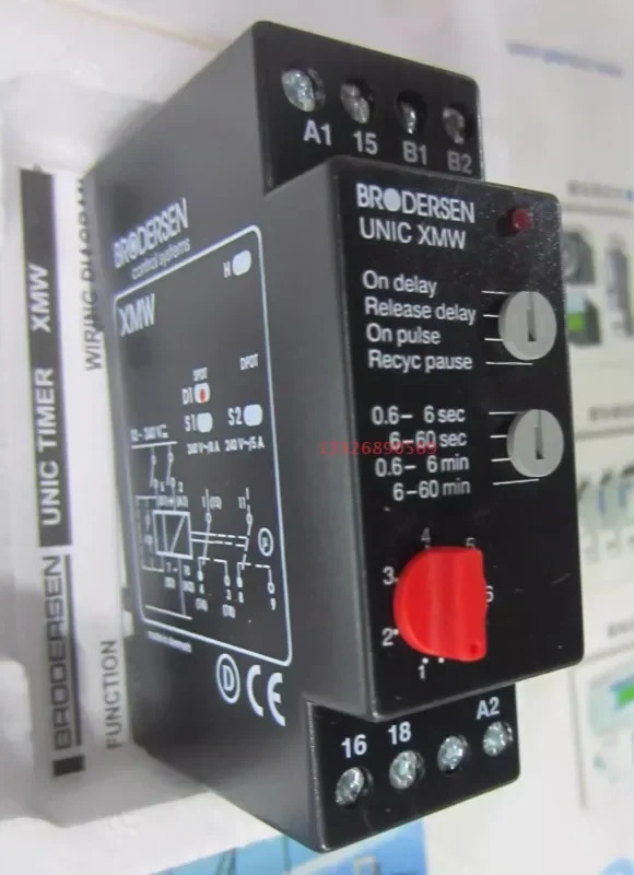 UNIC XMW Brodersen 타임 릴레이 XMW-D1 14K7F 신