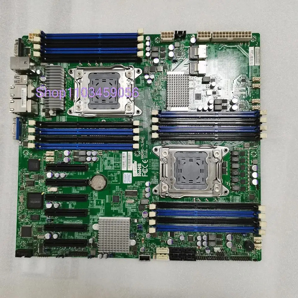 슈퍼마이크로 마더보드 X9DRD-7LN4F X79 듀얼 웨이 LGA 2011
