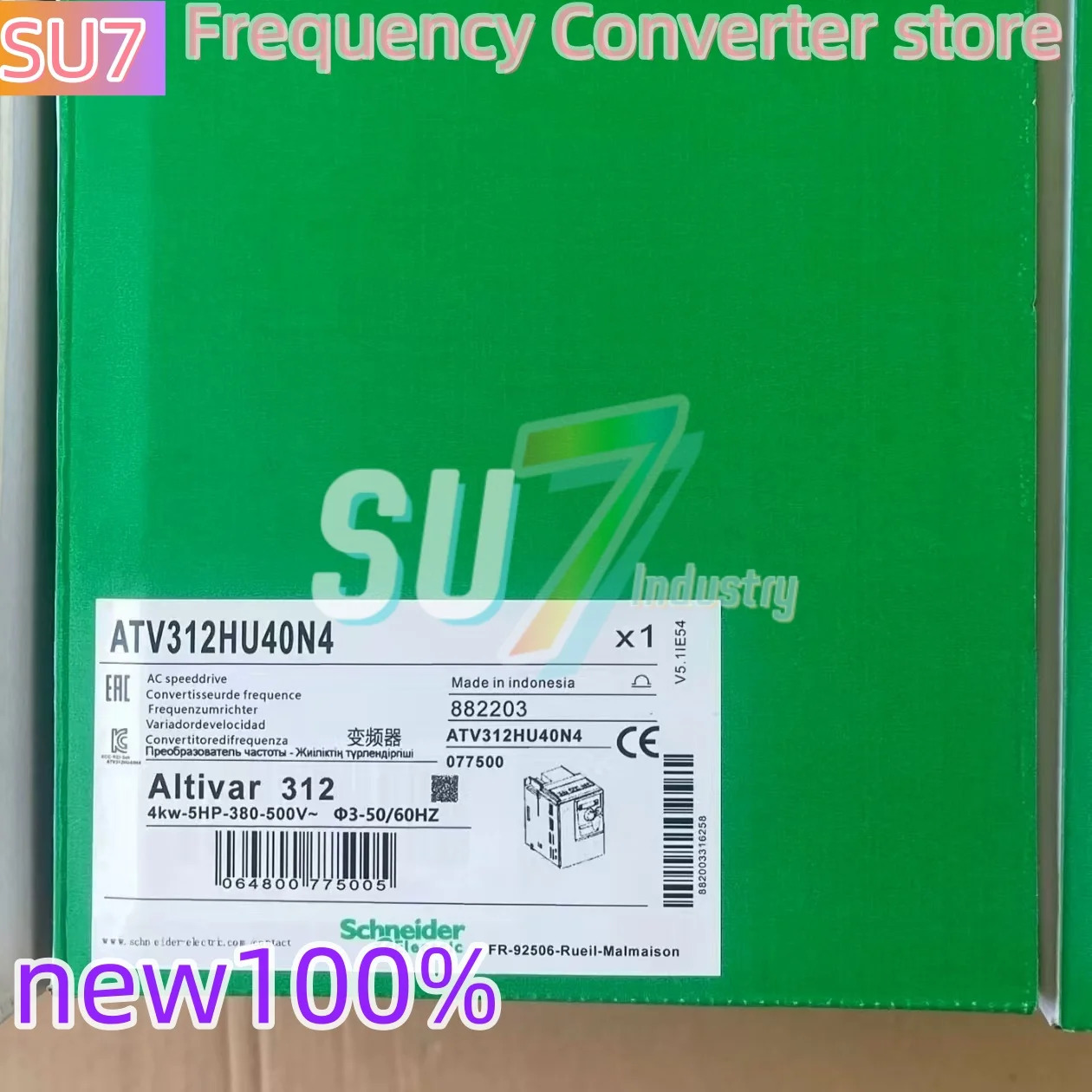 ATV312HU22N4 ATV312HU40N4 주파수 변환기 원본
