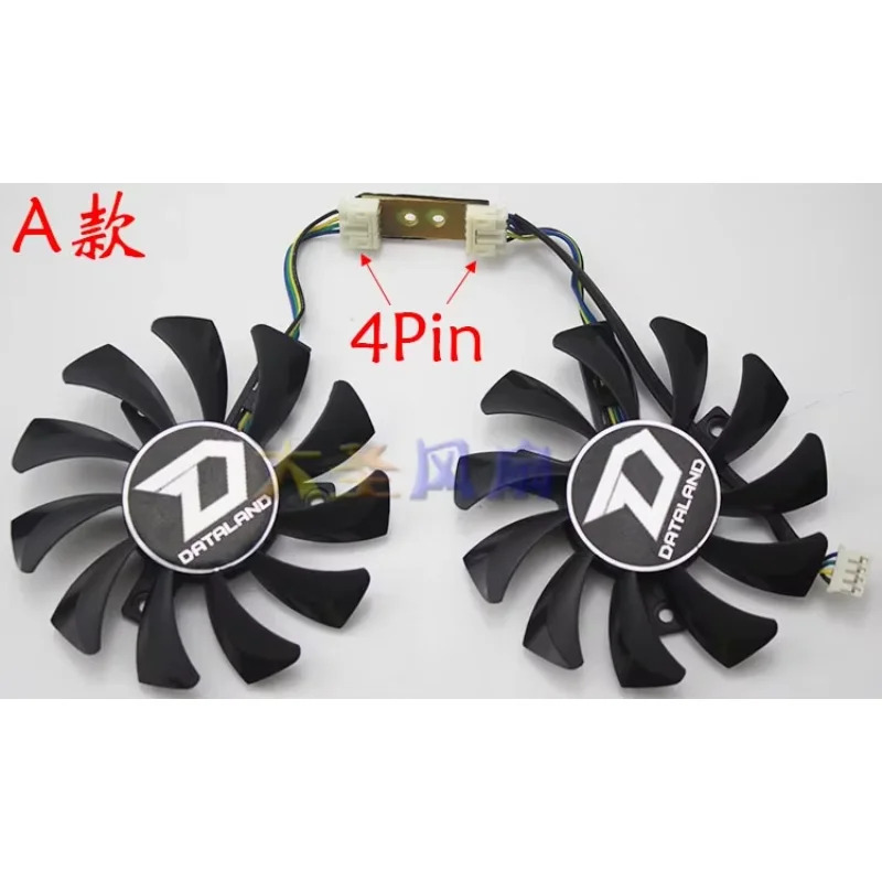 APISTEK 프레임리스 냉각팬 서버 GA81O2U PFTB DC 12V 0.38A 75X75mm