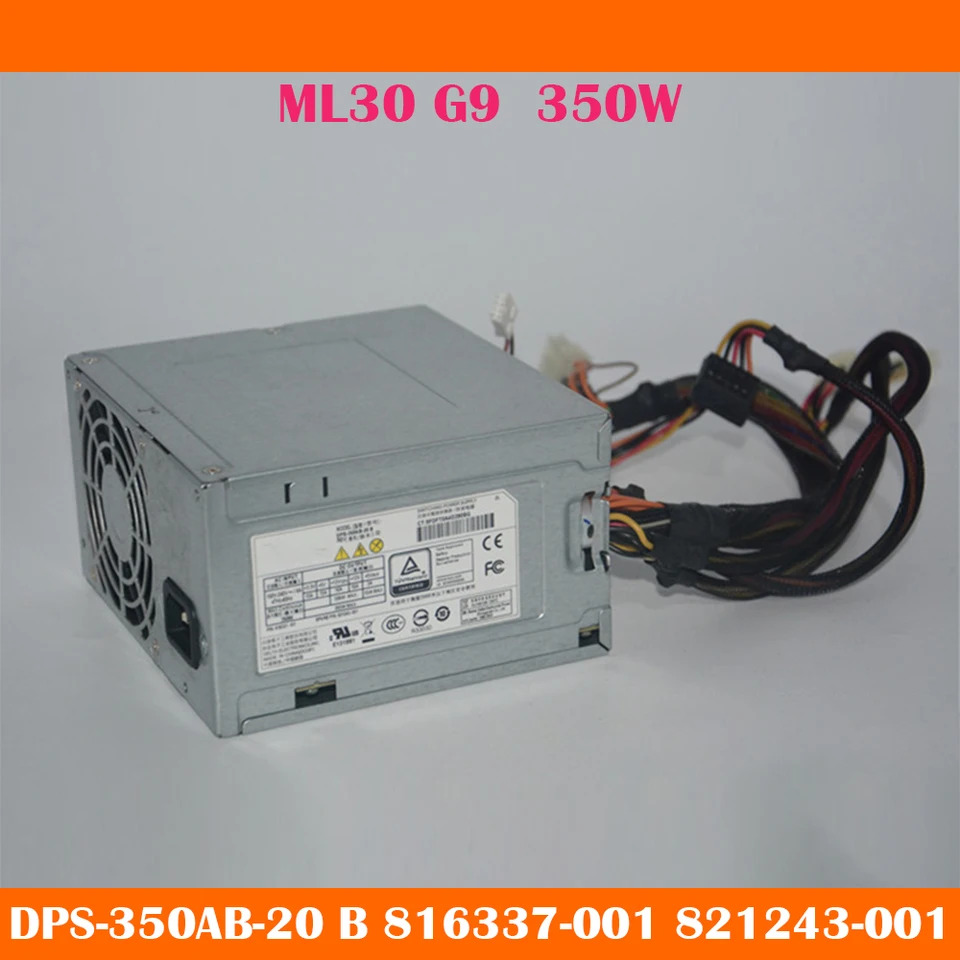 서버 전원공급장치 hp호환 ML30 G9 350W DPS-350AB-20 B 816337-001 821243-001 하게 작동 고퀄리티