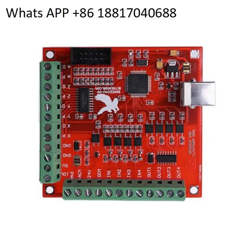 MACH3 4 축 100KHz USB 스텝 모션 컨트롤러 카드 수치 제어 보드