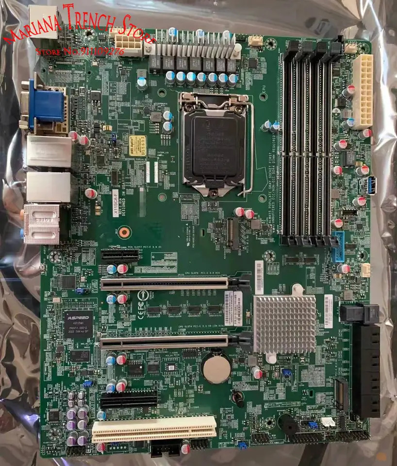 슈퍼마이크로 마더보드X11SCA-F 코어 i3 i5 i7 i9 제온 E-2100 E-2200 시리즈 LGA-1151 DDR4 PCI-E 3.0 8 세대 9