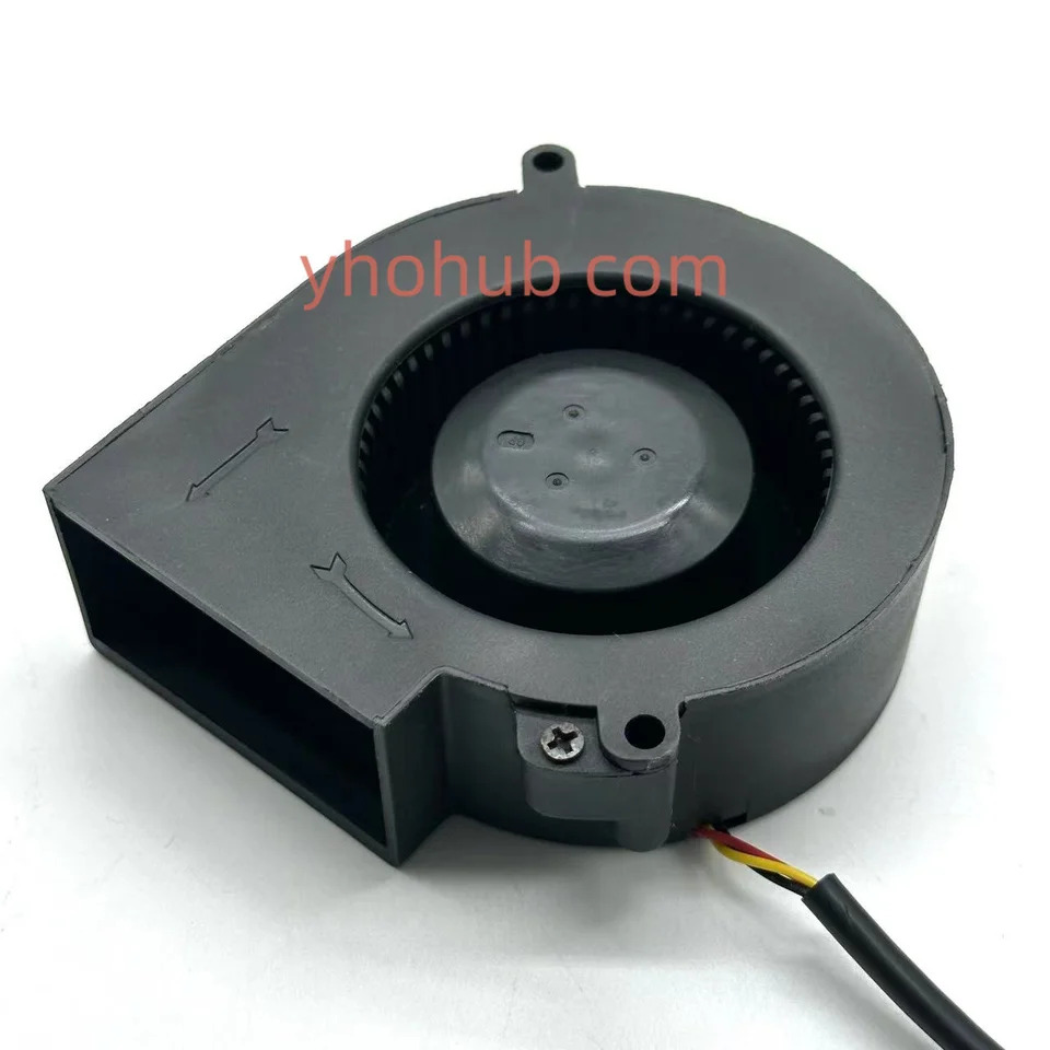 Yate Loon D12BL-12 3 선 서버 냉각팬 DC 12V 0.30A 97x97x