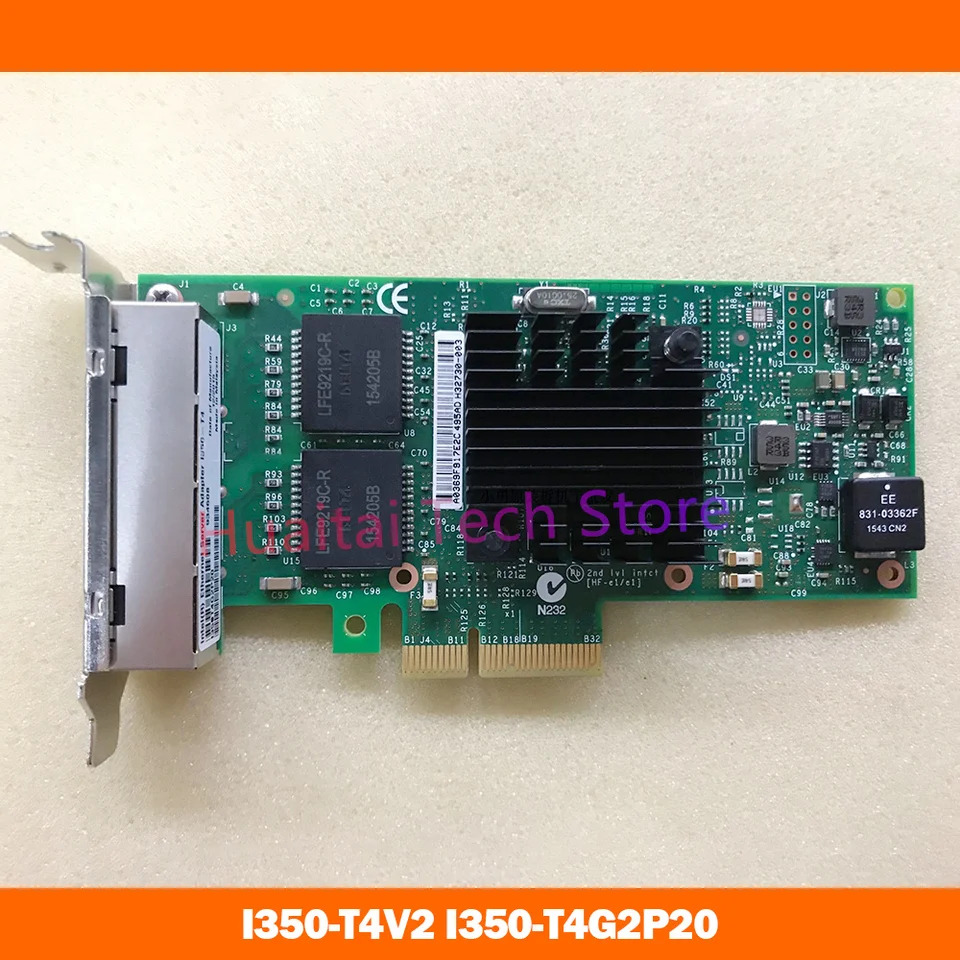 4 포트 기가비트 네트워크 어댑터 I350-T4 I350-T4V2 I350-T4G2P20