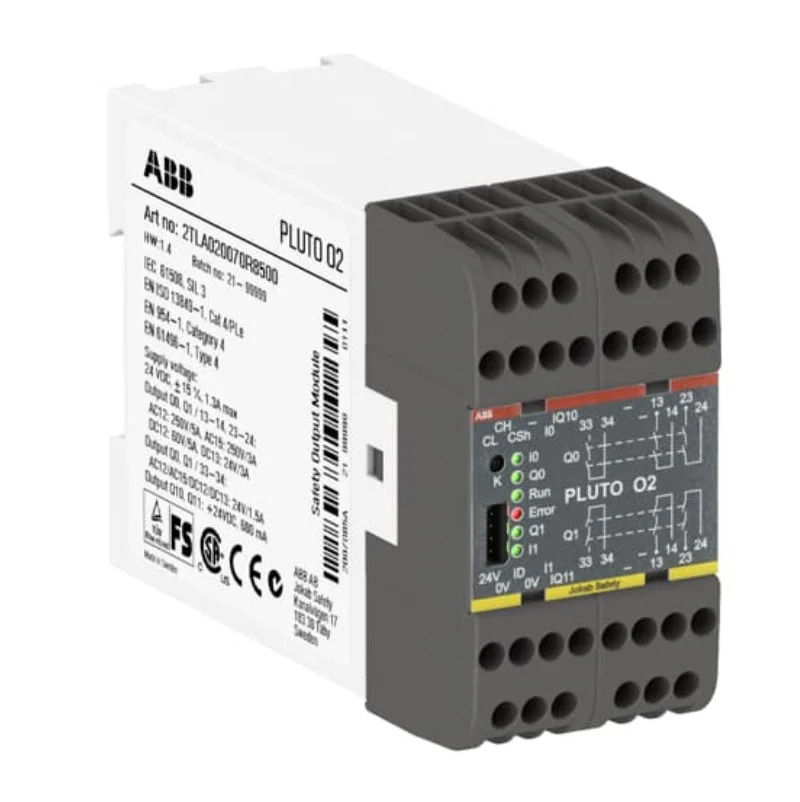 ABB 안전 PLC 플루토 O2 벤더 코드 2TLA020070R8500