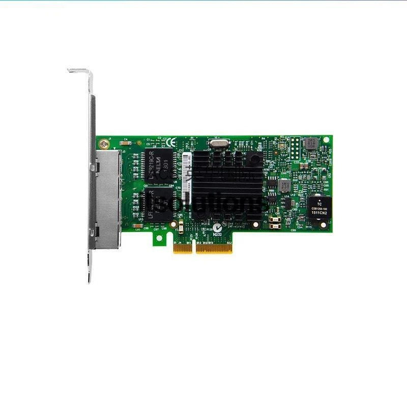 칩셋 I350AM4 PCI-E 기가비트 RJ45 4 포트 서버 네트워크 카드 키트