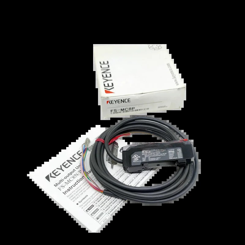 KEYENCE 오리지널 FS-MC8P 디지털 광섬유 증폭기 센서 더 모델 를 환영