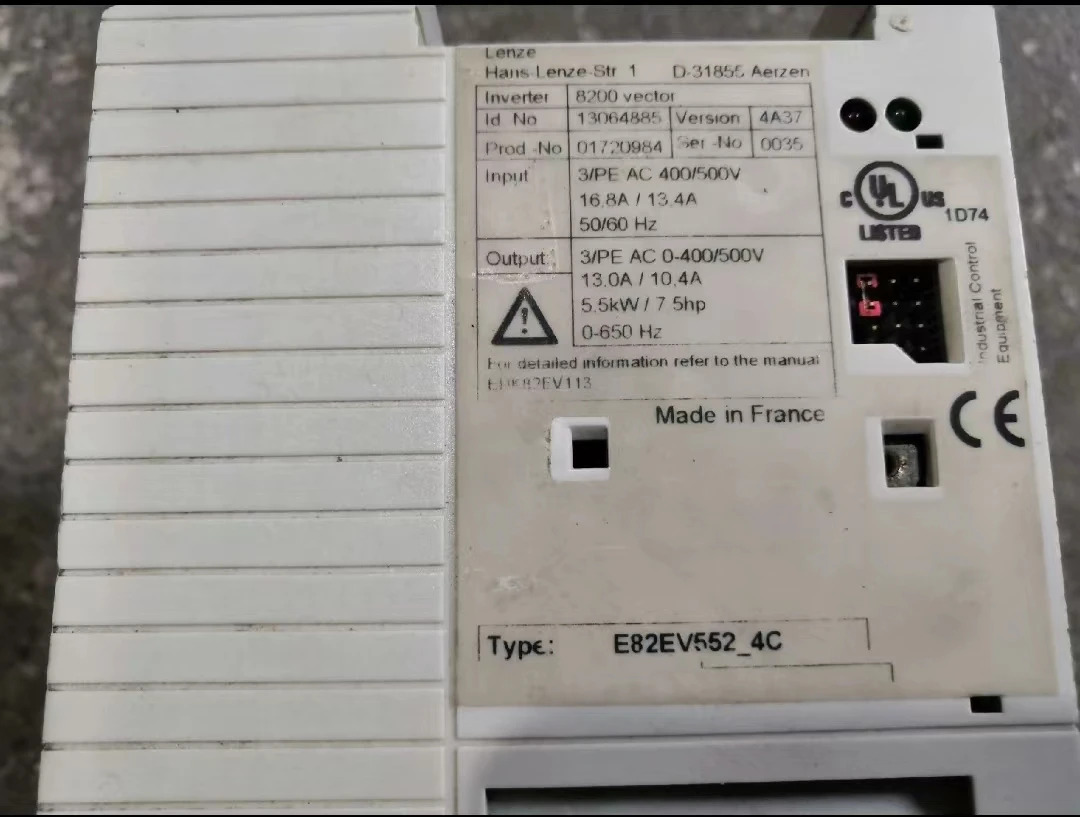 리퍼 인버터 E82EV5524C 5.5kW 7.5hp호환 기능 작동 OK