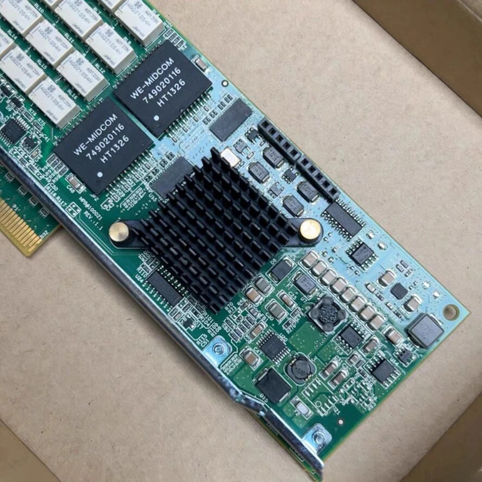 Silicom I350AM4 RJ45 4 포트 기가비트 전기 인터페이스 네트워크 카드 PE2G4BPI35LA-SD