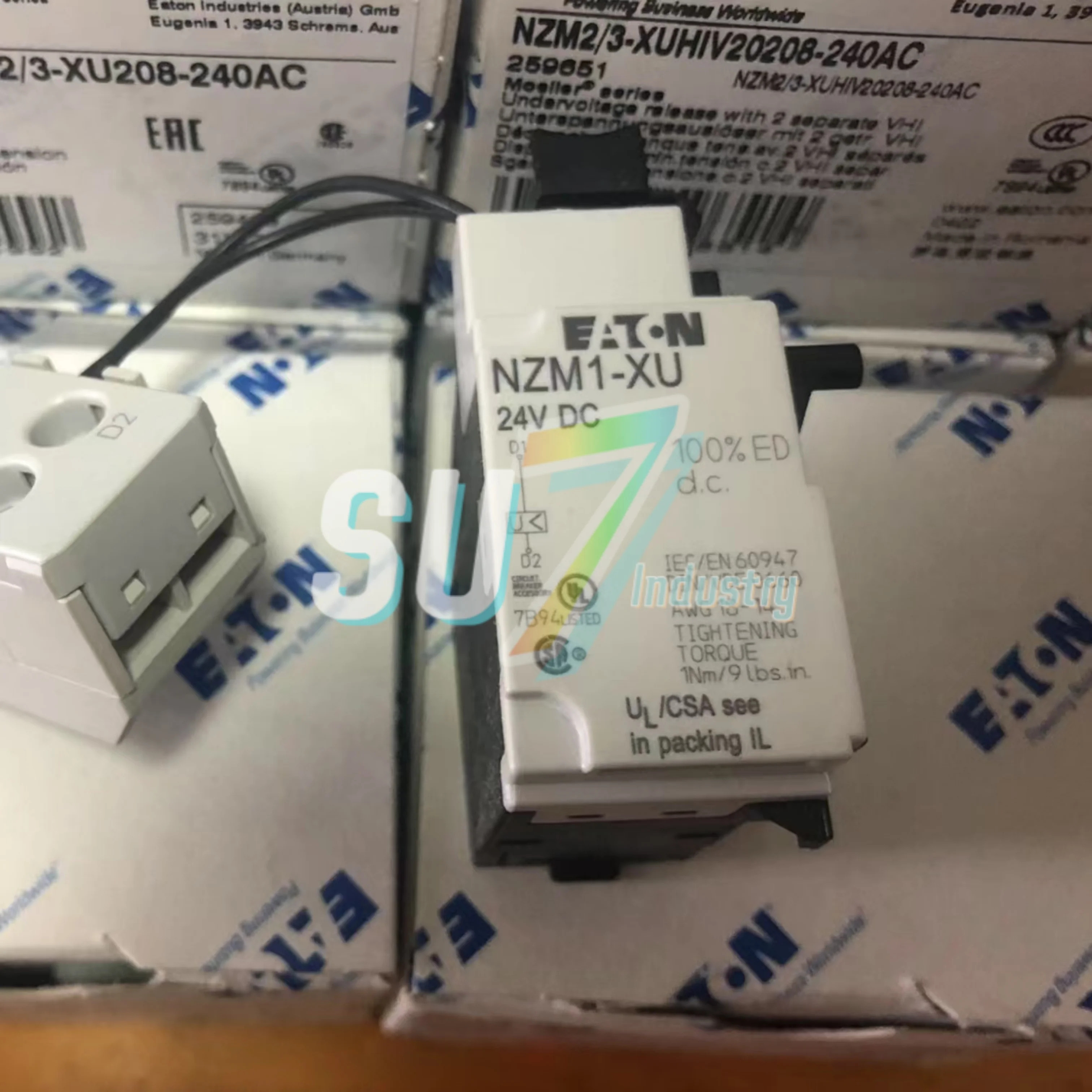 회로차단기 원본 NZM1-XTVDVR NZM1-XU24DC