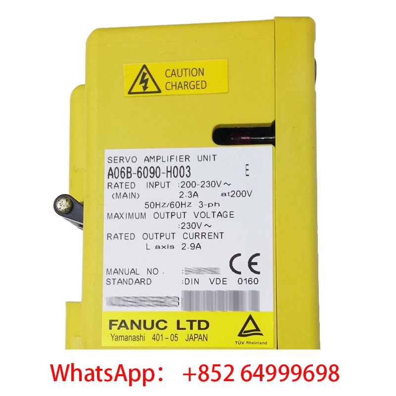 Fanuc 서보 A06B-6090-H003 드라이버 CNC 시스템 기계용