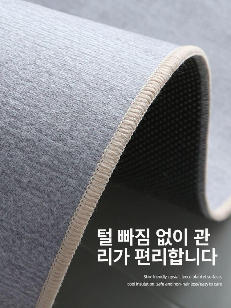 방음 실내자전거매트 충격흡수 바닥 소음방지 운동기구매트 진동 층간소음 홈트 - 상세 이미지 4
