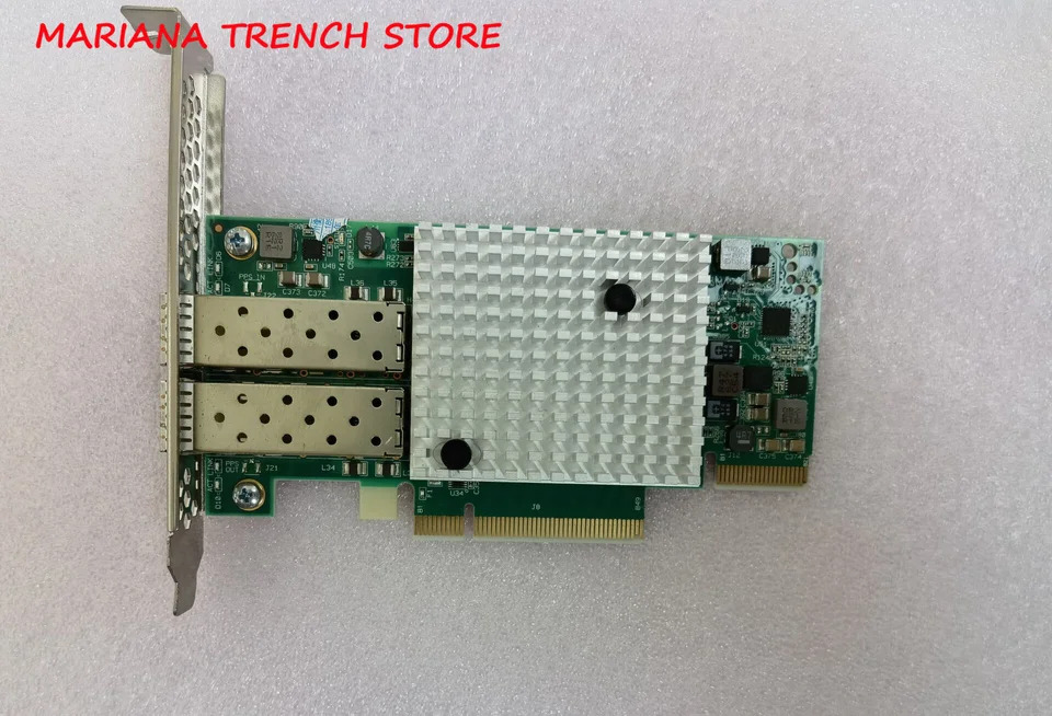 Solarfare듀얼 포트 10G 네트워크 카드 SFP10G 파이버 SFC9120 S7120
