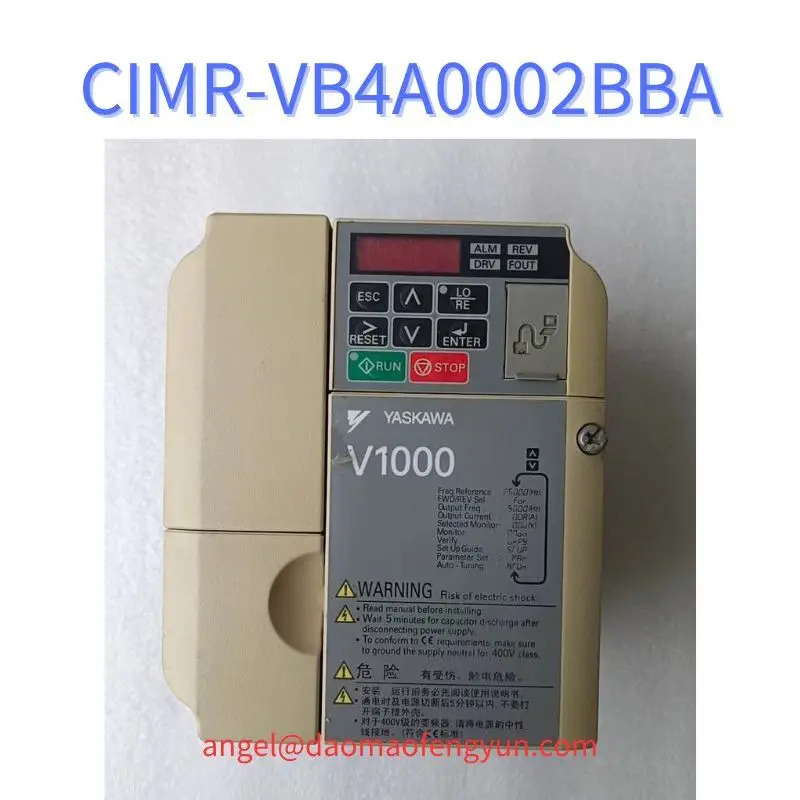 CIMR-VB4A0002BBA 리퍼 V1000 인버터 0.75kW/0.4kW 기능 작동 OK
