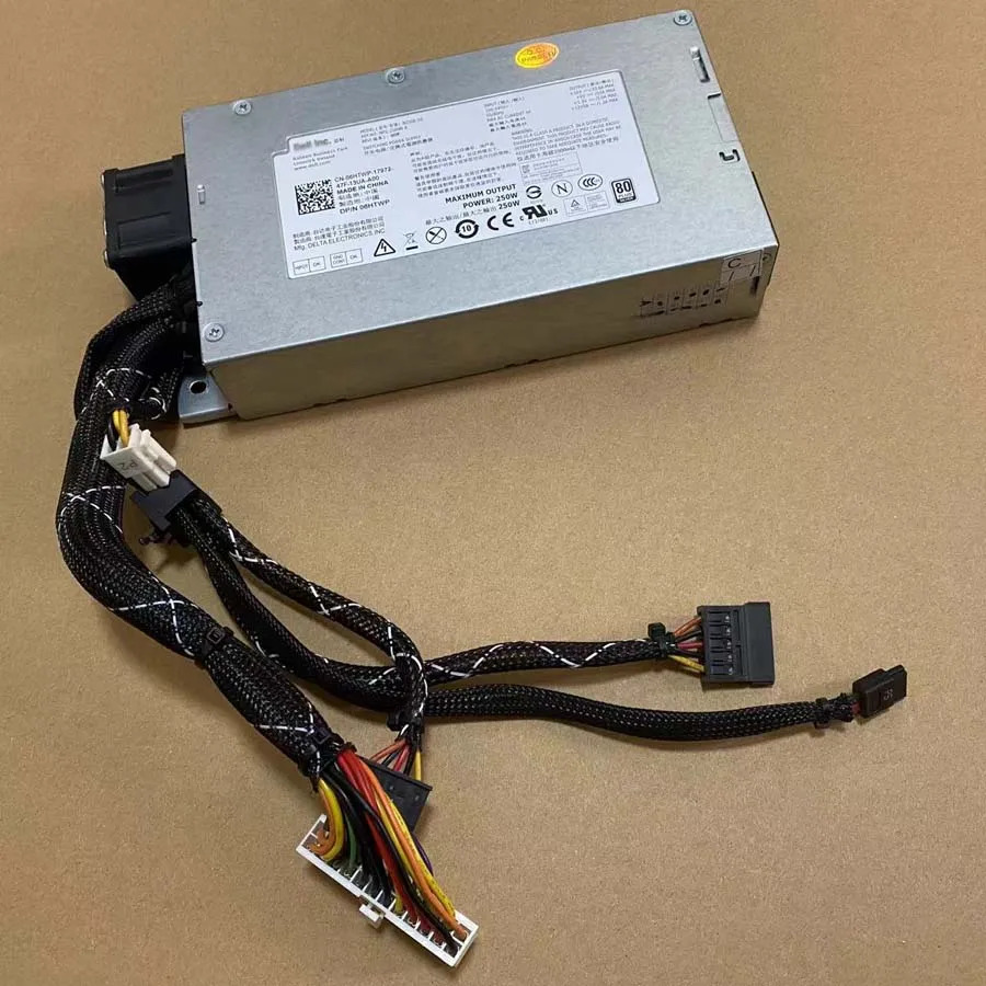 Dell Poweredge R210 R220 DL1000 서버 PSU L250E-S0 N250E-S0 NPS-250NB a V38RM 6HTWP CKMX0새 원본