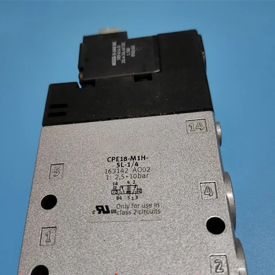 FESTO 솔레노이드 밸브 오리지널 CPE18-M1H-5L-1/4 163142