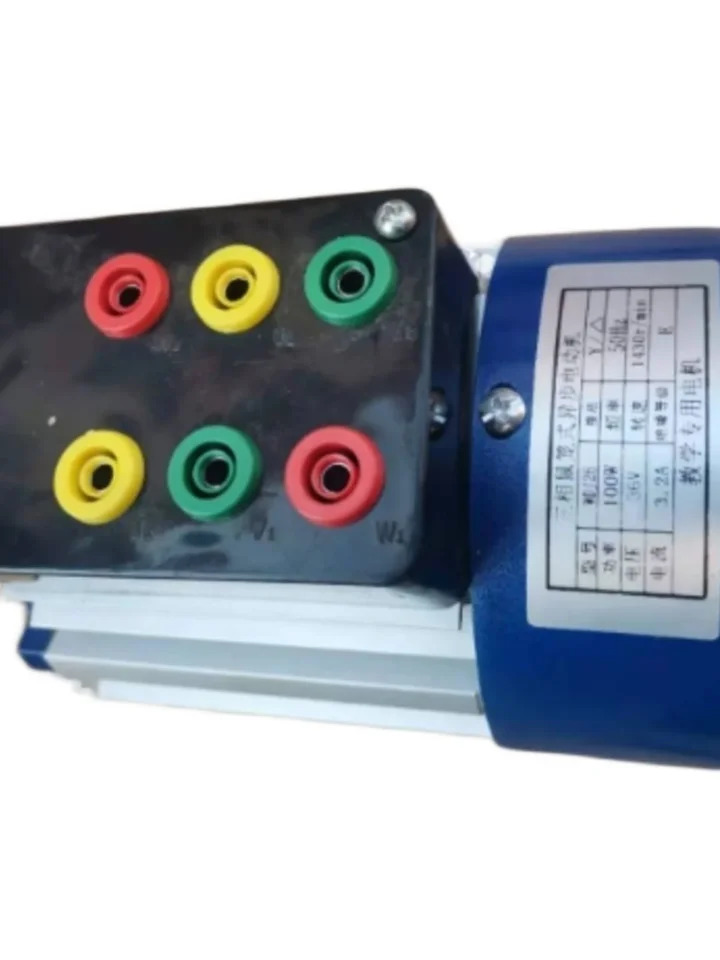 교육비동기 모터 3상다람쥐 케이지 WDJ26 60W 120W 180W