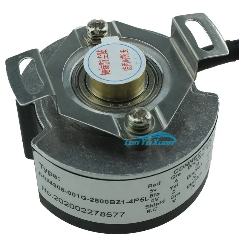 YUMO IHU4808-001G-2500BZ1-4P5L 모터 축 회전식 UVW 신호 인코더