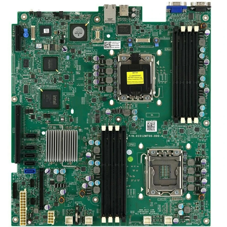 Dell PowerEdge 메인보드 R510 84YMW 084YMW MT0XW 00HDP0 마더보드