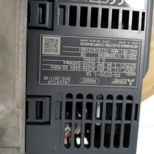 FR-D720-1.5K VFD 인버터 FR-D700 3ph 220V 200 240V 7A 90 일 1PC