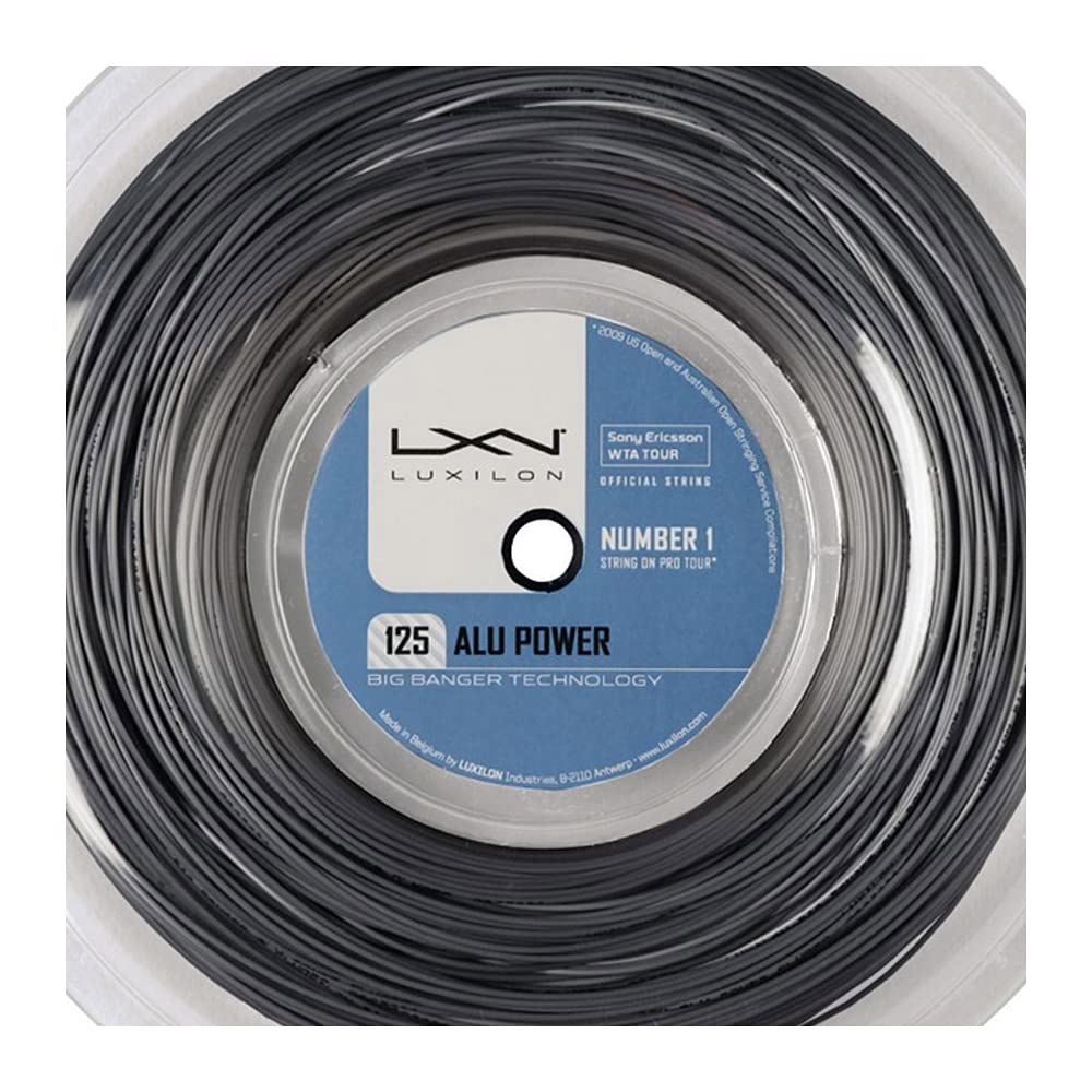 Luxilon Big Banger ALU Power 16L 실버 릴 720 테니스 스트링 - 상세 이미지 2