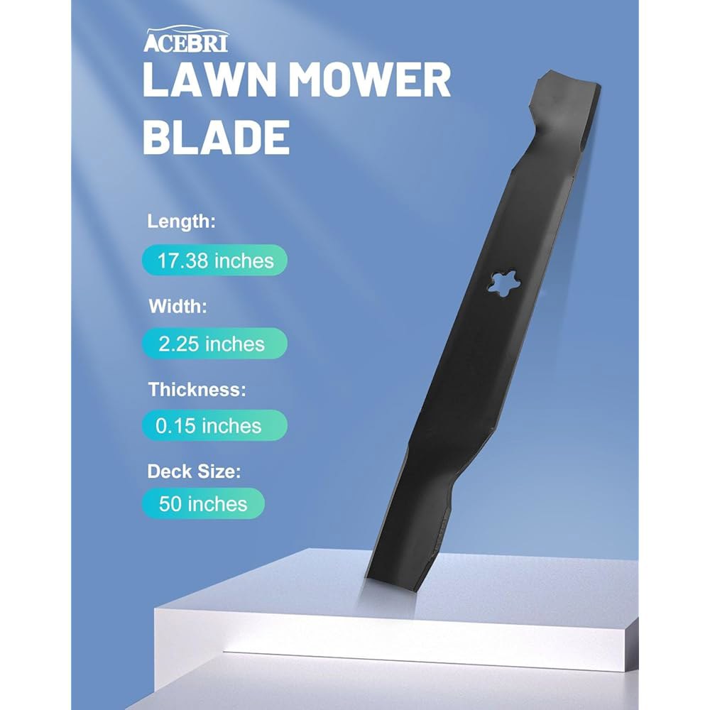 ACEBRI AYP 532137380, 137380 156468용 Husqvarna용 200, 127380 220, GTH 127cm(50인치), 잔디깎이 포인트 Husqvarna - 상세 이미지 3