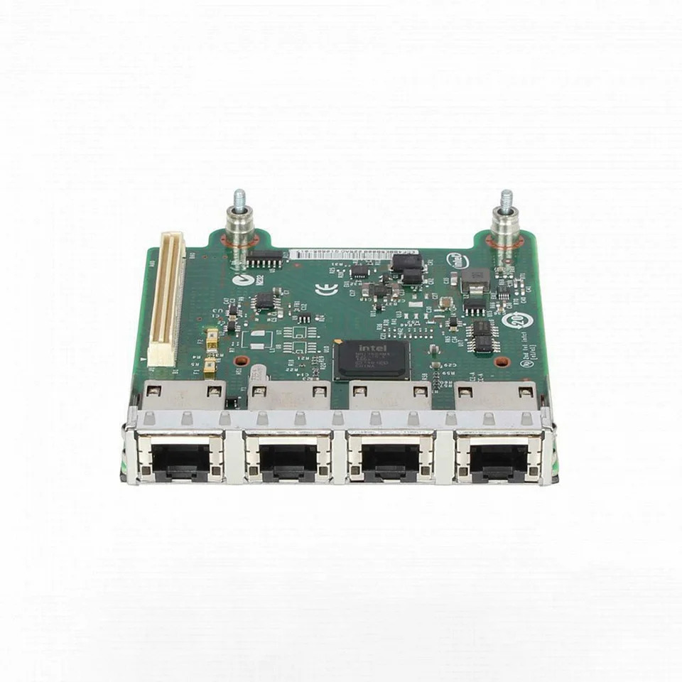 Dell I350-T4 네트워크 카드 쿼드 포트 1GbE RNDC NX3200 NX3300 R1XFC 0R 1XFC