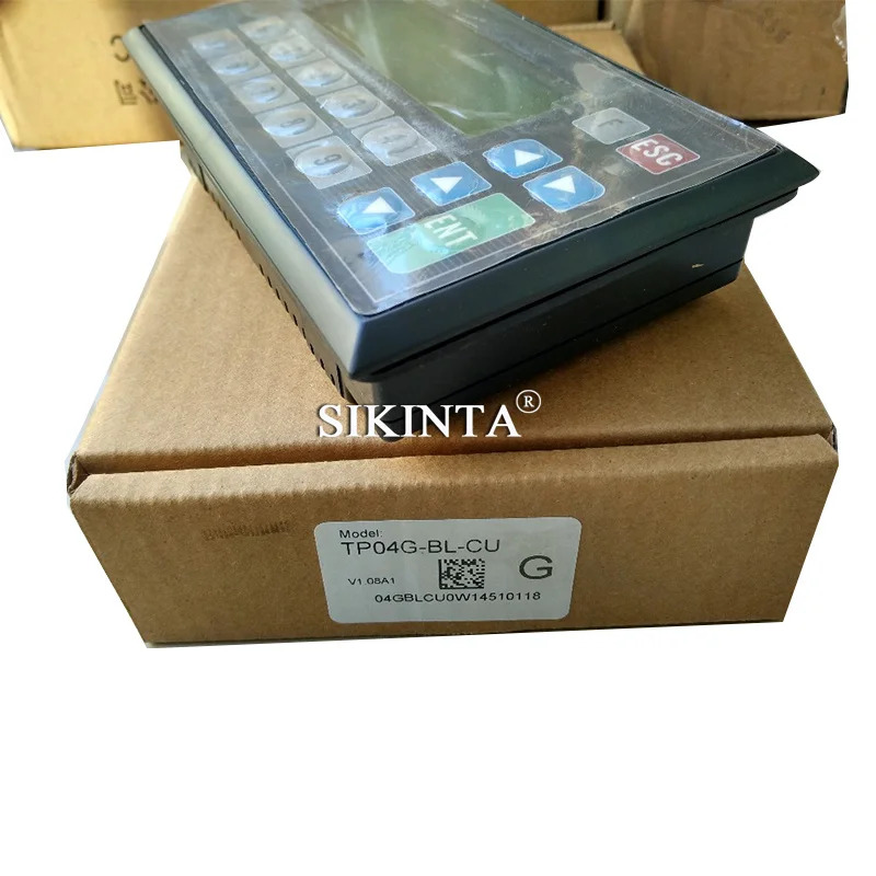 TP04P 시리즈 새 텍스트 패널 TP04G-BL-C TP04G-BL-CU LCD 디스플레이 완전히 리퍼